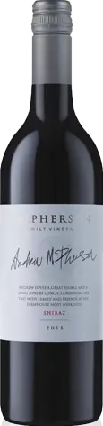 Mcpherson Family Andrew's Shiraz 2015 Shiraz-Syrah