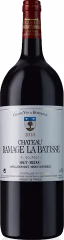 Château Ramage La Batisse Haut-Médoc 2010 Magnum Merlot