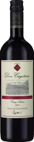Don Cayetano Carmenère 2017 Carménère