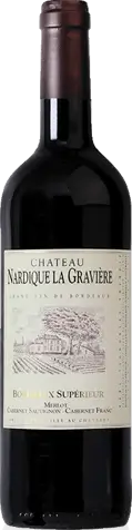 Chateau Nardique la Gravière 2015 (i trälåda) Merlot