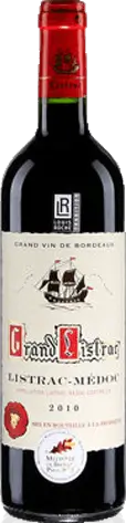 Grand Listrac Médoc 2010  Merlot