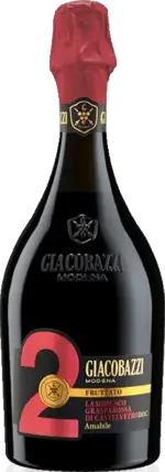 Giacobazzi Lambrusco Grasparossa Amabile DOC Lambrusco