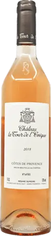 Château La Tour de l´Evêque Rosé Côtes de Provence Bio 2018 EKO Cinsault