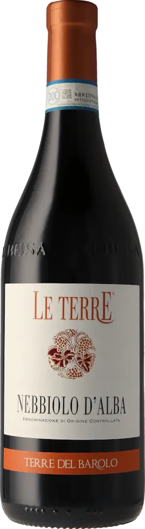 Le Terre Nebbiolo d'Alba 2018 (i trälåda) Nebbiolo