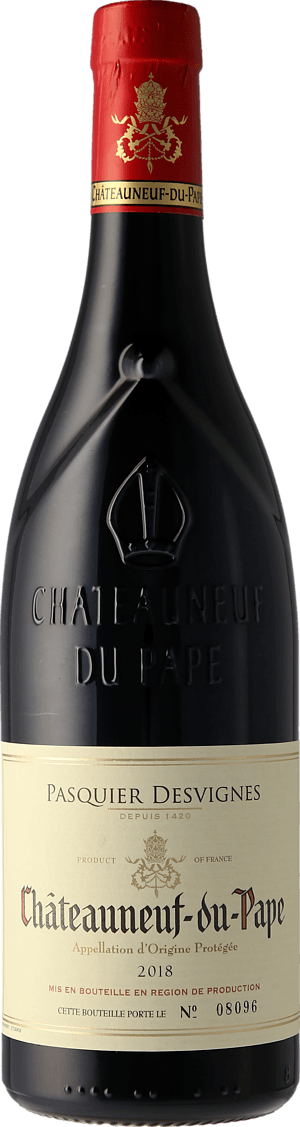Pasquier Desvignes Châteauneuf Du Pape 2018 Shiraz-Syrah