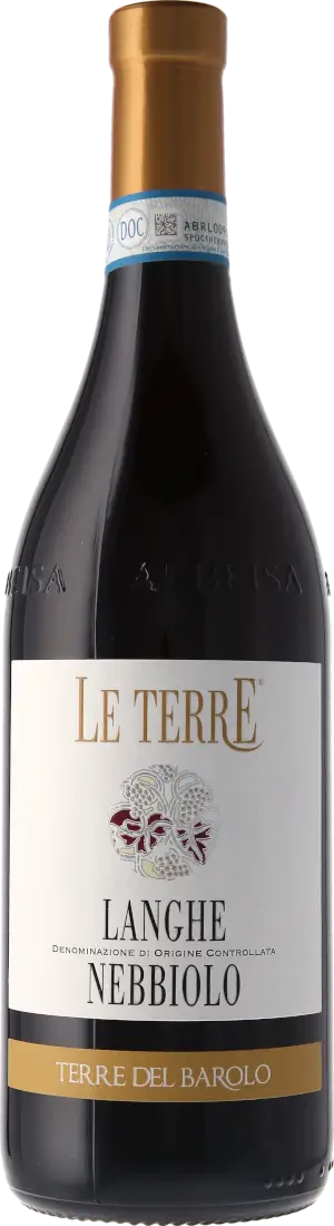 Le Terre Langhe Nebbiolo 2018 (i trälåda) Nebbiolo