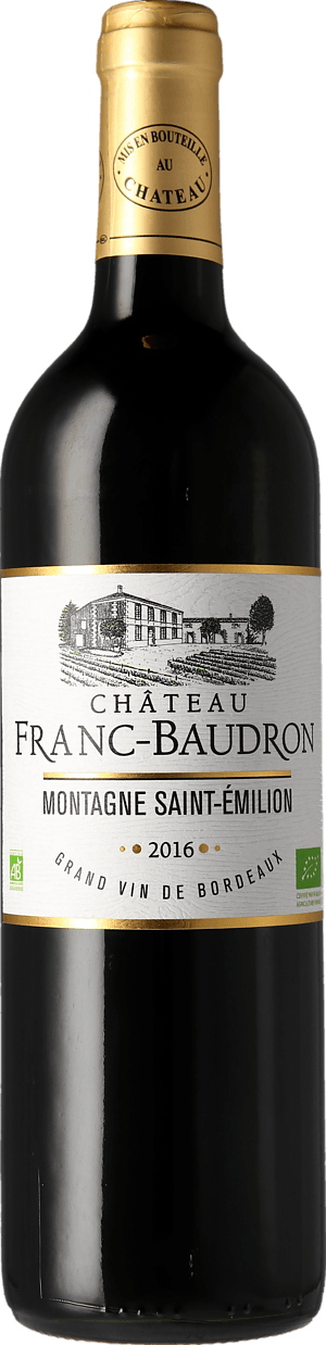 Château Franc-Baudron Montagne-Saint-Émilion 2019 Merlot