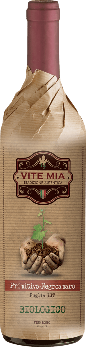 Vite Mia Primitivo Negroamaro Puglia Biologico 2019 Primitivo