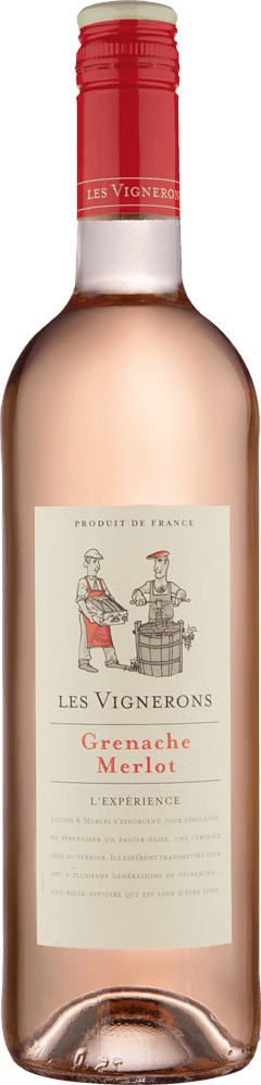 Les Vignerons Grenache Merlot Rosé 2019 Grenache