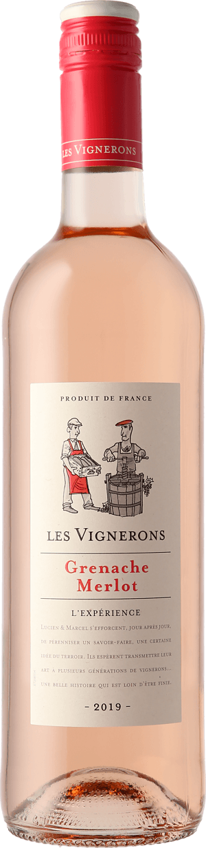 Les Vignerons Grenache Merlot Rosé 2019 Grenache