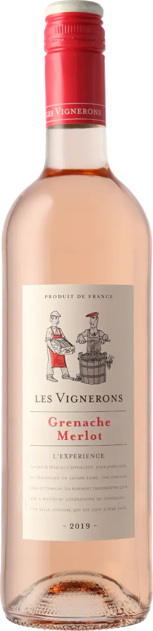 Les Vignerons Grenache Merlot Rosé 2019 Grenache