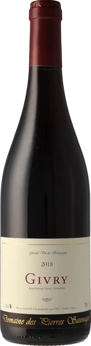 Domaine des Pierres Sauvages Givry 2018 Pinot Noir