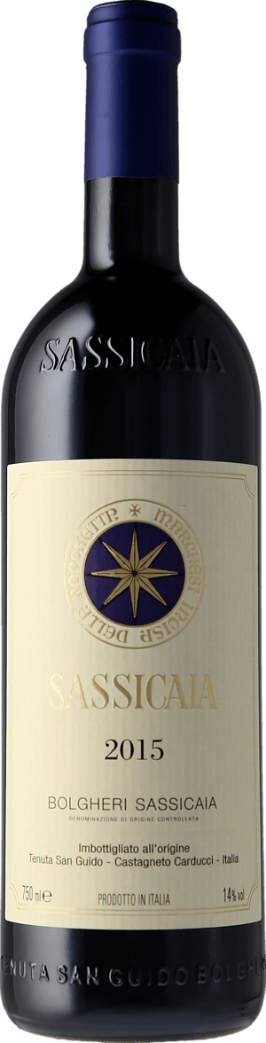 Tenuta San Guido Sassicaia 2015 Cabernet Sauvignon