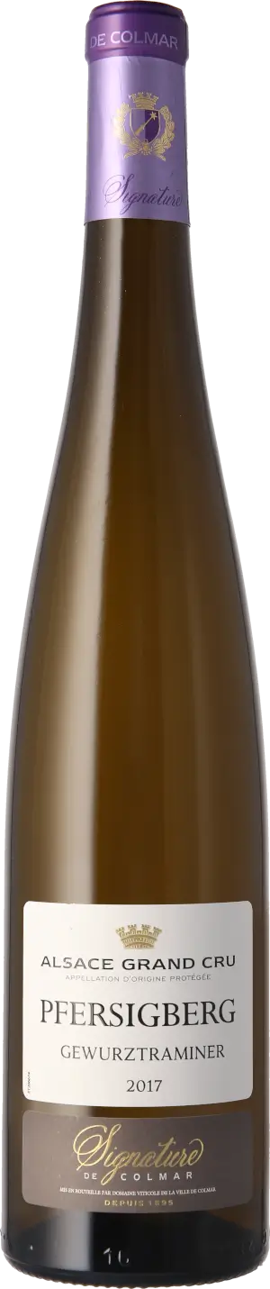 Signature De Colmar Gewurztraminer Pfersigberg Grand Cru 2017 Gewürztraminer