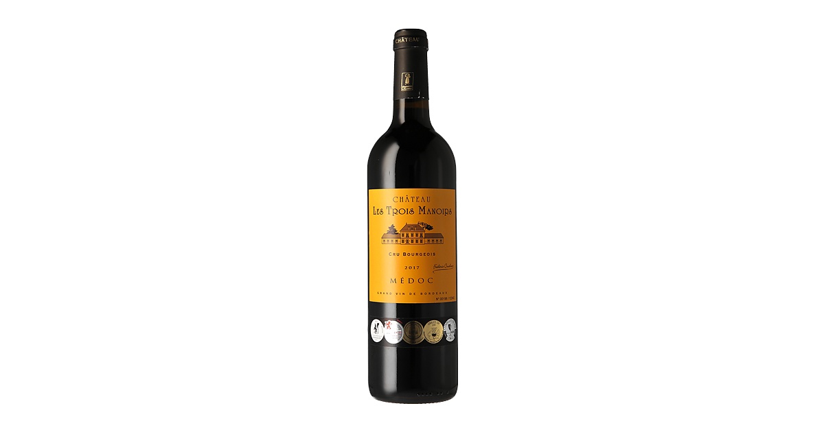 Château Les Trois Manoirs Cru Bourgeois Médoc 2017 Vinoteket Château Les Trois Manoirs Cru Bourgeois Médoc 2017 Vinoteket