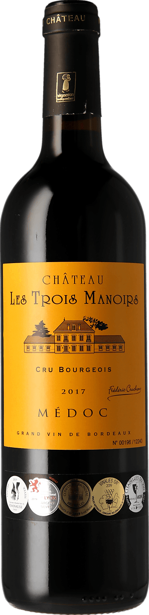 Château Les Trois Manoirs Cru Bourgeois Médoc 2017 Cabernet Sauvignon