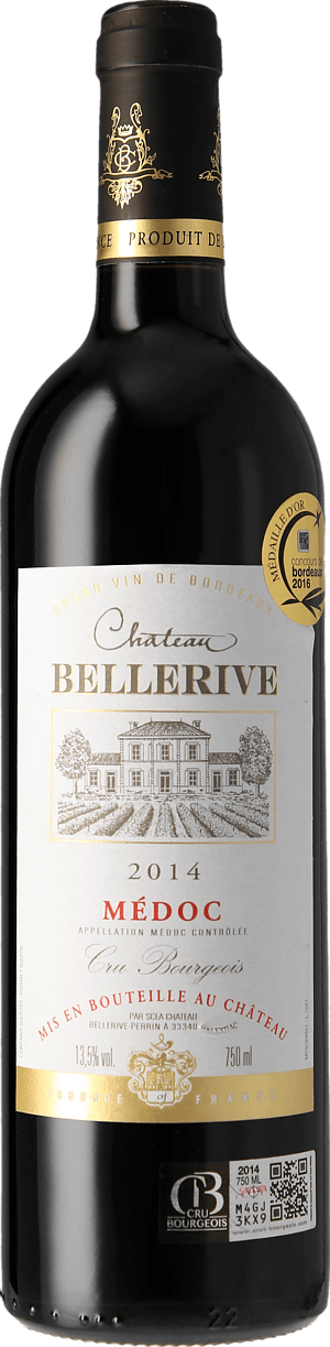 Château Bellerive Médoc Cru Bourgeois 2014 Merlot
