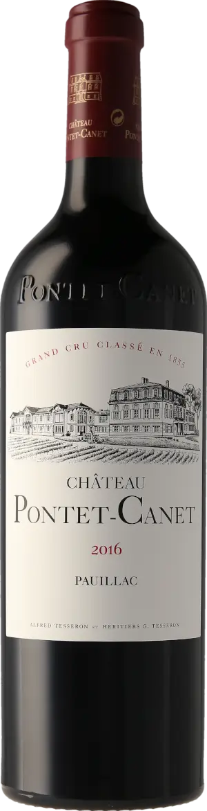 Château Pontet-Canet Pauillac Grand Cru 2016  EKO Cabernet Sauvignon