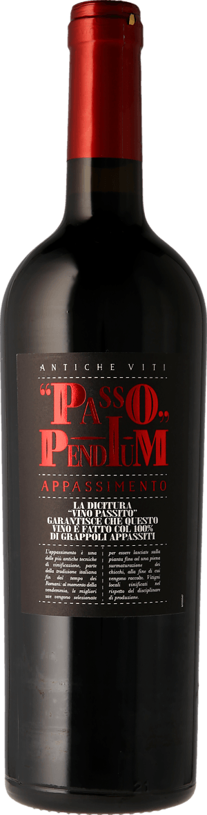Passo Pendium Appassimento Rosso 2019 Primitivo