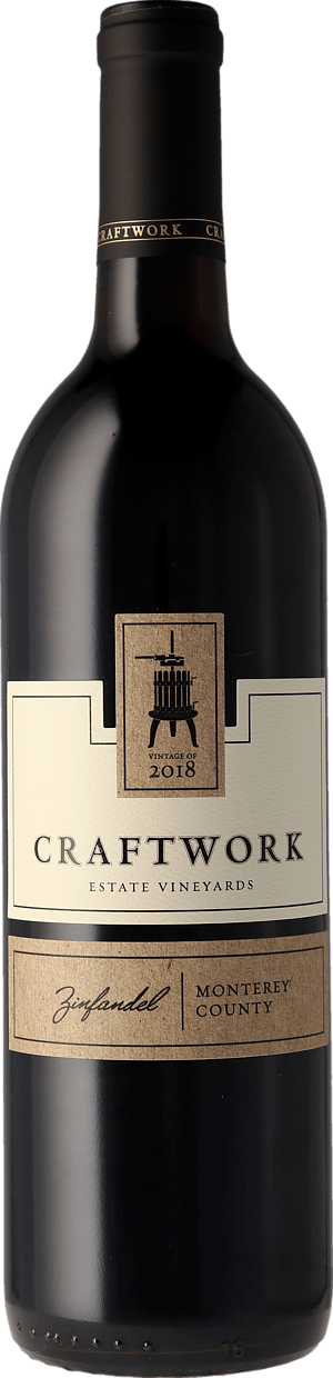 Craftwork Estate Zinfandel Monterey 2018 Zinfandel