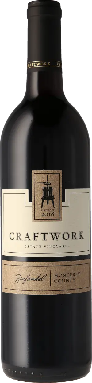 Craftwork Estate Zinfandel Monterey 2018 Zinfandel
