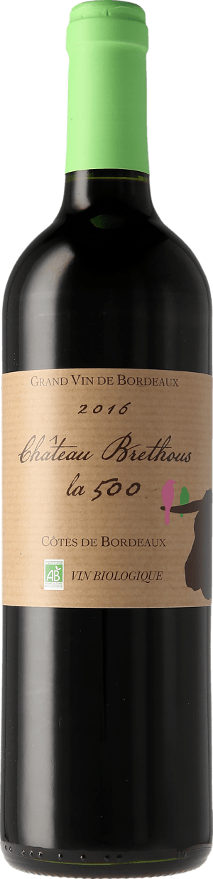 Chateau Brethous Cuvée "500" 2016 Organic
