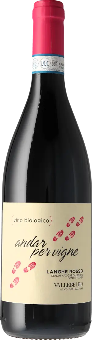 Vallebelbo Andar Per Vigne Langhe Rosso Bio 2018 EKO Barbera