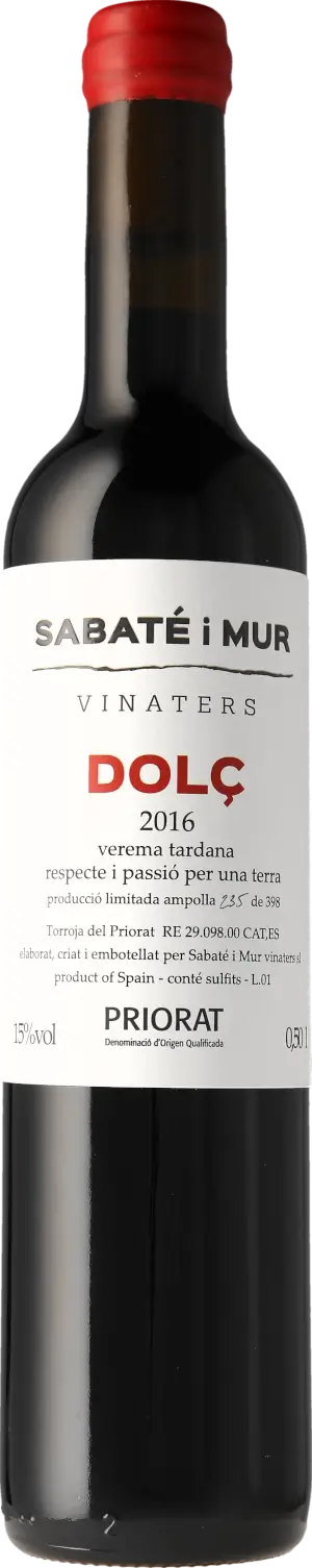 Sabaté i Mur Priorat Dolç 2016 Garnacha