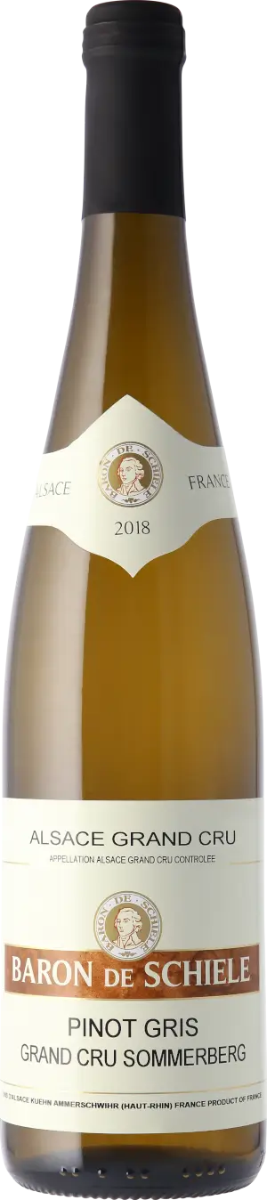 Baron de Schiele Pinot Gris Grand Cru Sommerberg 2018 Pinot Gris