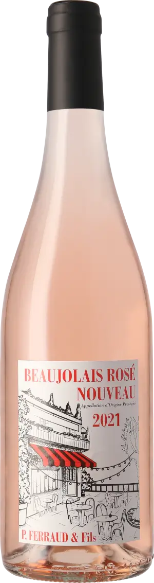 P. Ferraud et Fils Beaujolais Nouveau Rosé 2021 Gamay