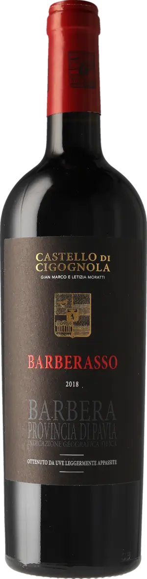 Castello di Cigognola Barberasso Appassite 2018 Barbera