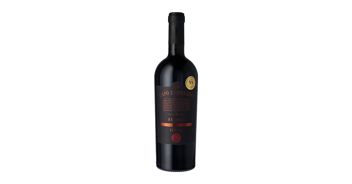 Capo Zafferano Rosso 16 Vinoteket