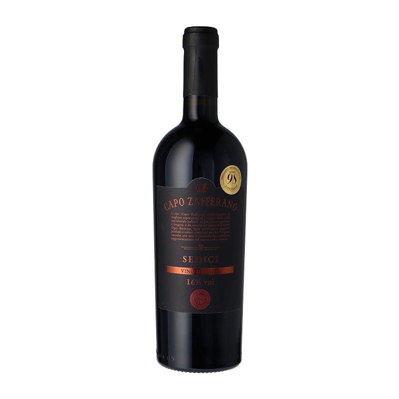Capo Zafferano Rosso 16 Vinoteket