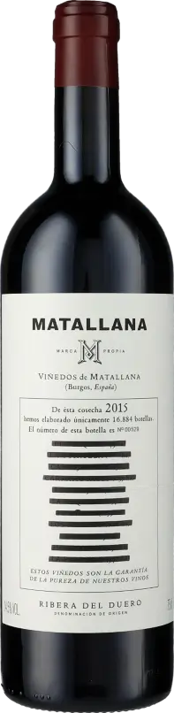 Telmo Rodriguez Matallana Ribera del Duero 2015 EKO Tempranillo