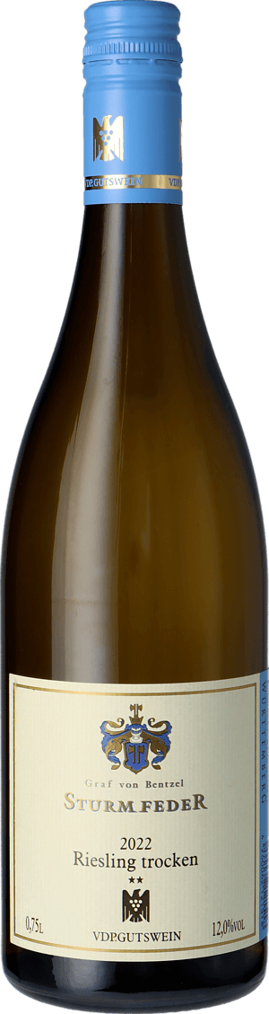 Graf von Bentzel Sturmfeder Riesling trocken 2022