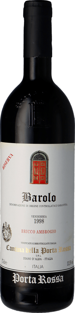 Porta Rossa Barolo Riserva Bricco Ambrogio 1998