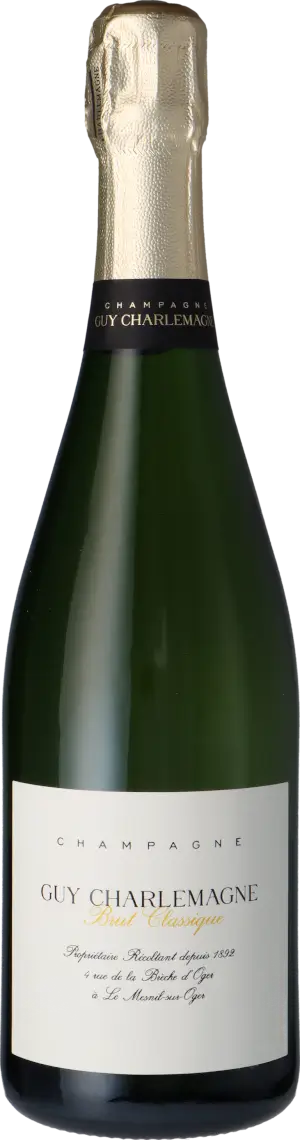 Champagne Guy Charlemagne Brut Classic Chardonnay