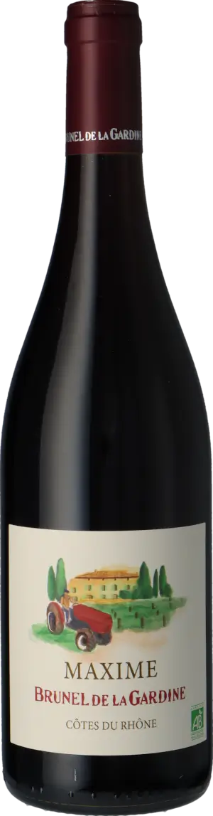 Brunel la Gardine Côtes du Rhône Maxime 2024 EKO Grenache