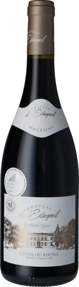 Chateau de l’Estagnol Vieilles Vignes Côtes du Rhône 2024 Shiraz-Syrah