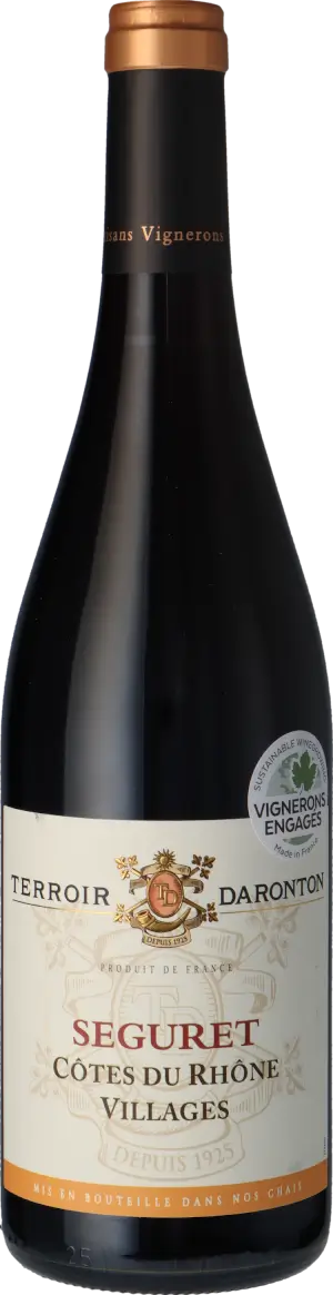 Terroir Daronton Côtes du Rhône Villages Séguret 2024 Grenache