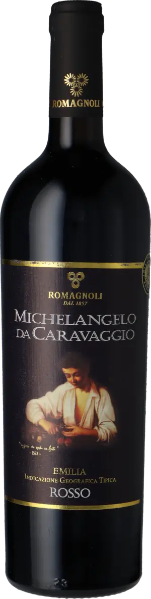 Romagnoli Michelangelo da Caravaggio Rosso 2022 Barbera