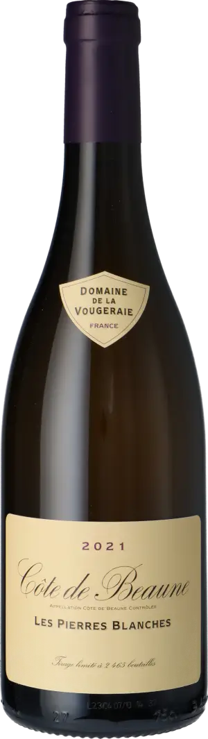 Côte de Beaune Les Pierres Blanches Blanc Øko La Vougeraie 2021 Chardonnay