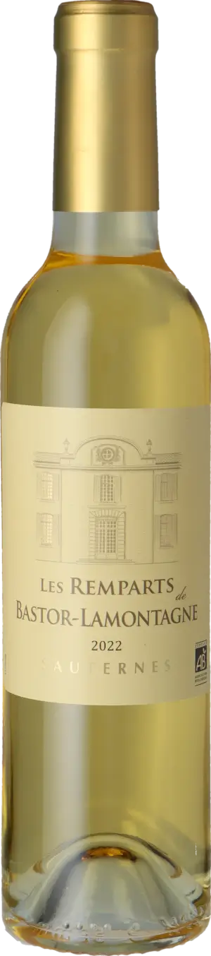 Les Remparts de Bastor-Lamontagne Sauternes 2022 (halvflaska) Sémillon