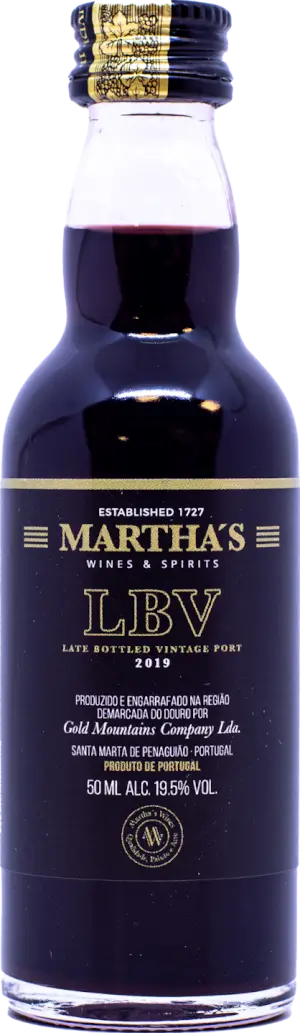 Martha’s LBV 2019 Port (Late bottled vintage) (5 cl) 