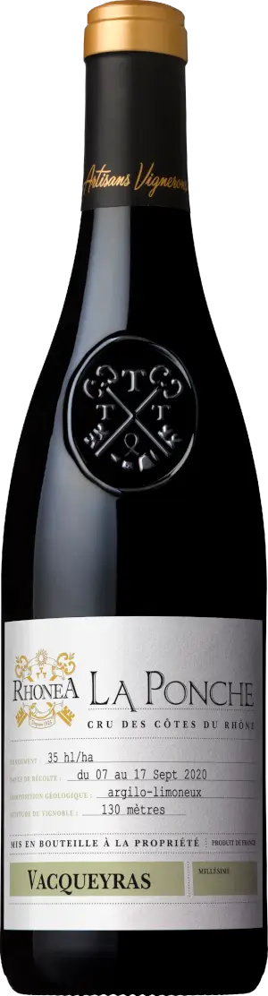 Rhonéa nos Parcellaires La Ponche Vacqueyras 2023 Grenache