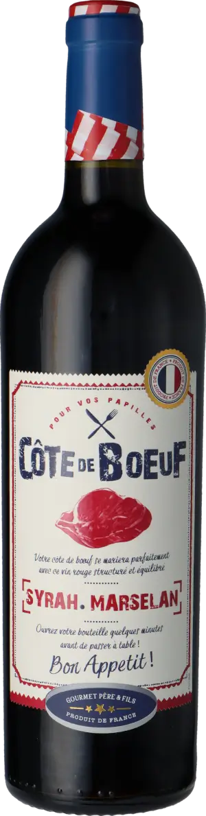 Côte de Boeuf Syrah-Marselan 2024 Shiraz-Syrah