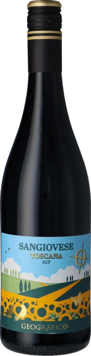 Geografico Tuscan Vibes Sangiovese Toscana IGT 2024 Sangiovese