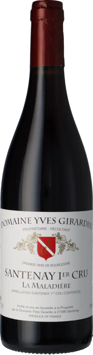 Domaine Yves Girardin Santenay 1er Cru Maladière 2023 
