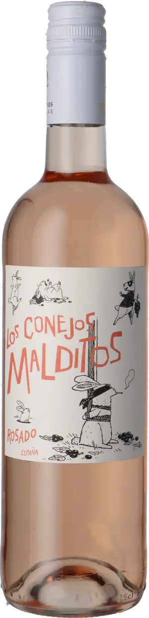 Mas Que Vinos Los Conejos Malditos Rosado 2025 Tempranillo