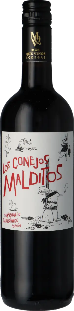 Mas Que Vinos Los Conejos Malditos Tempranillo Carbónico 2025 EKO Tempranillo